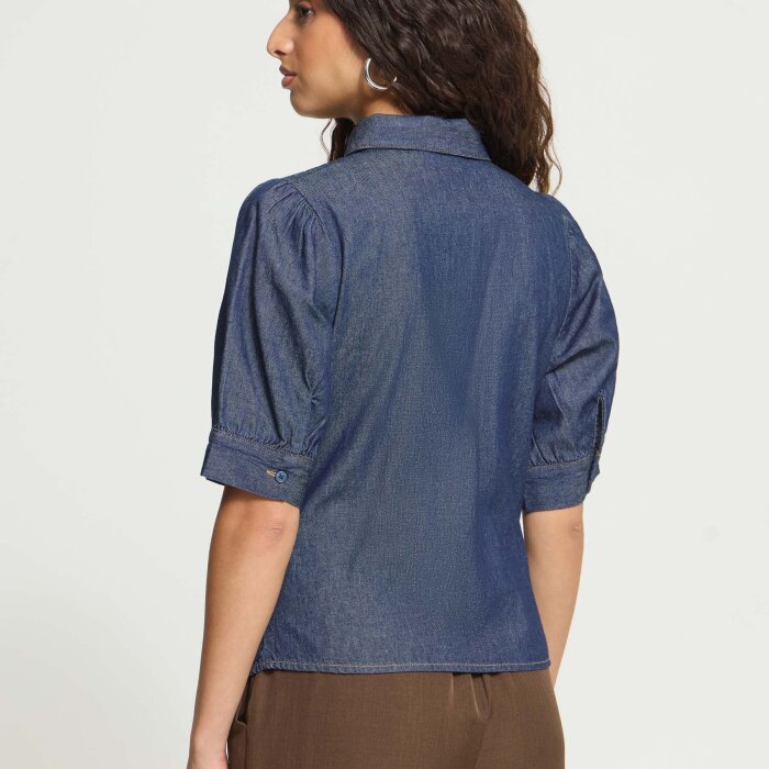 ICHI ( Dame ) - ICHI - IHARCHER | SKJORTE DENIM AUTH