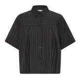ICHI ( Dame ) - ICHI - IHFIENNA SH | SKJORTE BLACK AND WHITE STRIPE ICHI ( Dame ) - ICHI - IHFIENNA SH | SKJORTE BLACK AND WHITE STRIPE