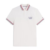 Tommy Hilfiger  - Tommy Hilfiger - Collar/cuff detail polo | Polo T-shirt Ivory Petal