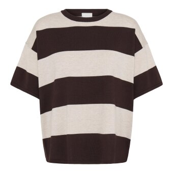 ICHI ( Dame ) - ICHI - IHLULS LOOSE | T-SHIRT WIDE STRIPE