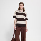 ICHI ( Dame ) - ICHI - IHLULS LOOSE | T-SHIRT WIDE STRIPE ICHI ( Dame ) - ICHI - IHLULS LOOSE | T-SHIRT WIDE STRIPE
