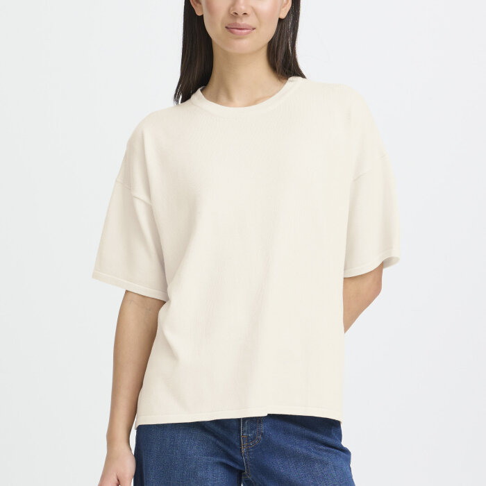 ICHI ( Dame ) - ICHI - IHLULS LOOSE | T-SHIRT BIRCH