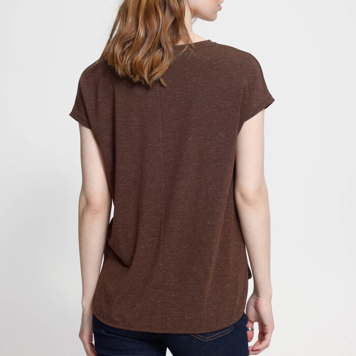 ICHI ( Dame ) - ICHI - IHREBEL | T-SHIRT CHICORY COFFE