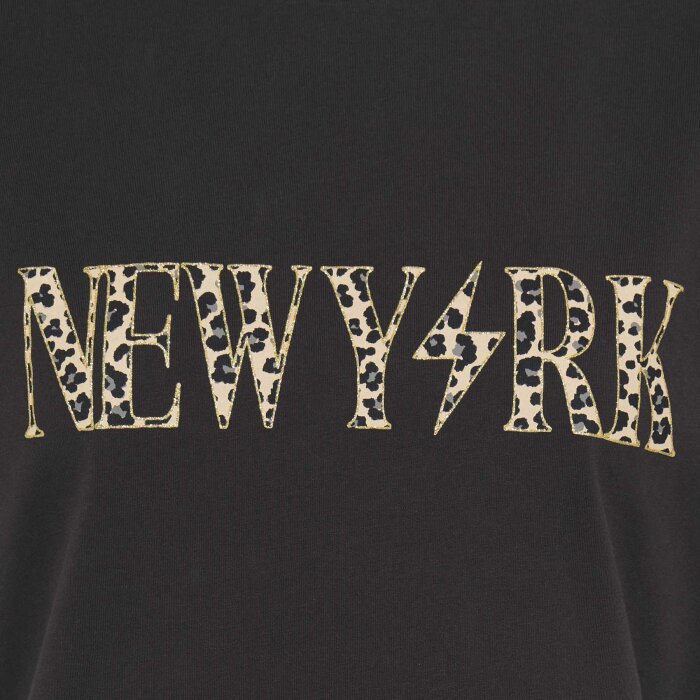 Pulz Jeans ( Dame )  - PULZ - PZDONIA | T-SHIRT ESPRESSO