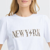 Pulz Jeans ( Dame ) - PULZ - PZDONIA | T-SHIRT BRIGHT WHITE Pulz Jeans ( Dame ) - PULZ - PZDONIA | T-SHIRT BRIGHT WHITE