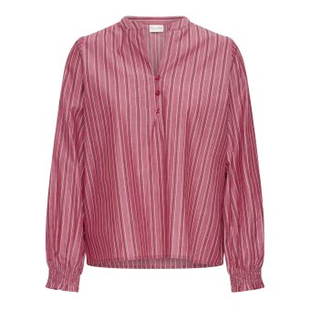 Pulz Jeans ( Dame )  - PULZ - PZDRINE BLOUSE | SKJORTE RUMBA RED