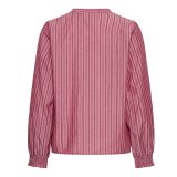 Pulz Jeans ( Dame )  - PULZ - PZDRINE BLOUSE | SKJORTE RUMBA RED