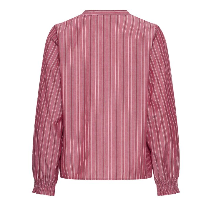 Pulz Jeans ( Dame )  - PULZ - PZDRINE BLOUSE | SKJORTE RUMBA RED