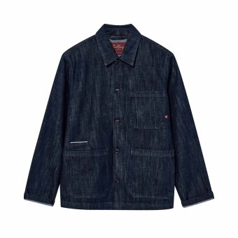 Mos Mosh Gallery - Mos Mosh - Micca selvedge jacket | Overshirt Dark Blue Denim