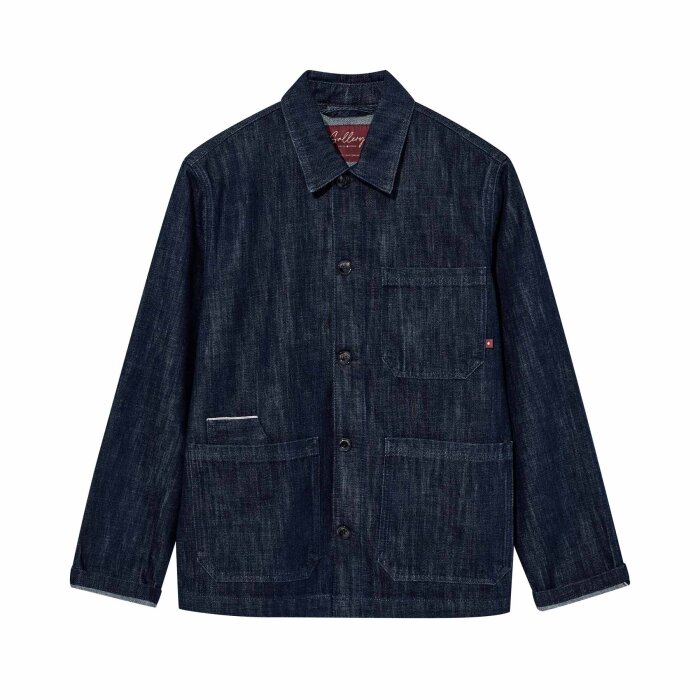 Mos Mosh Gallery - Mos Mosh - Micca selvedge jacket | Overshirt Dark Blue Denim