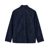 Mos Mosh Gallery - Mos Mosh - Micca selvedge jacket | Overshirt Dark Blue Denim Mos Mosh Gallery - Mos Mosh - Micca selvedge jacket | Overshirt Dark Blue Denim