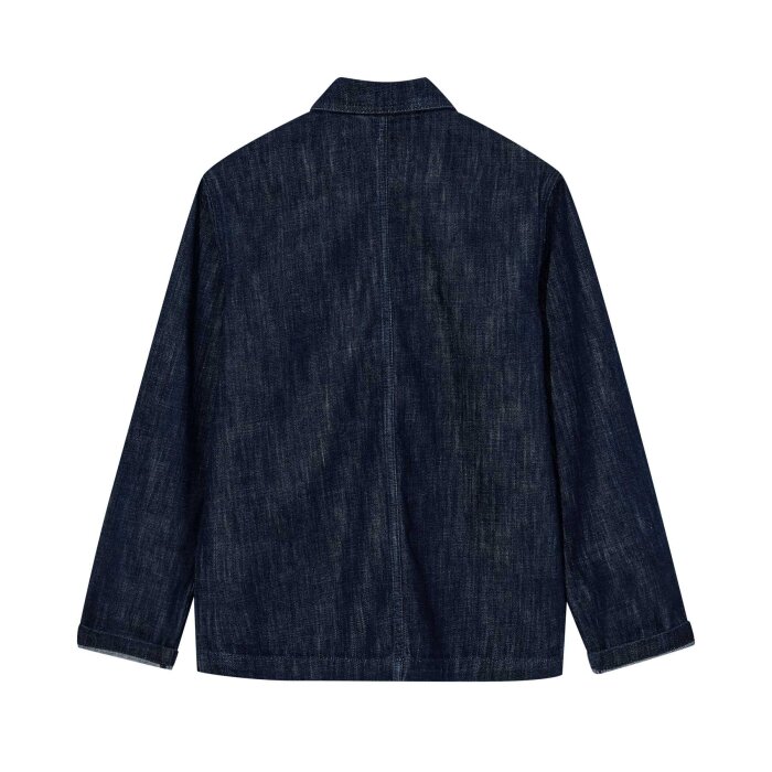 Mos Mosh Gallery - Mos Mosh - Micca selvedge jacket | Overshirt Dark Blue Denim
