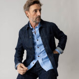 Mos Mosh Gallery - Mos Mosh - Micca selvedge jacket | Overshirt Dark Blue Denim Mos Mosh Gallery - Mos Mosh - Micca selvedge jacket | Overshirt Dark Blue Denim