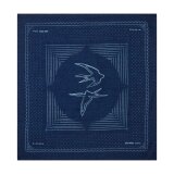 Mos Mosh Gallery - Mos Mosh - Bird neckerchief | Tørklæde Indigo Blue Mos Mosh Gallery - Mos Mosh - Bird neckerchief | Tørklæde Indigo Blue
