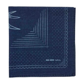 Mos Mosh Gallery - Mos Mosh - Bird neckerchief | Tørklæde Indigo Blue