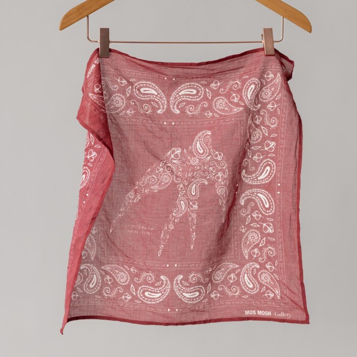 Mos Mosh Gallery - Mos Mosh - Martin neckerchief | Tørklæde Burnt Russet