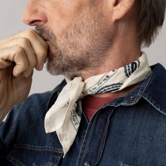 Mos Mosh Gallery - Mos Mosh - Martin neckerchief | Tørklæde Ecru