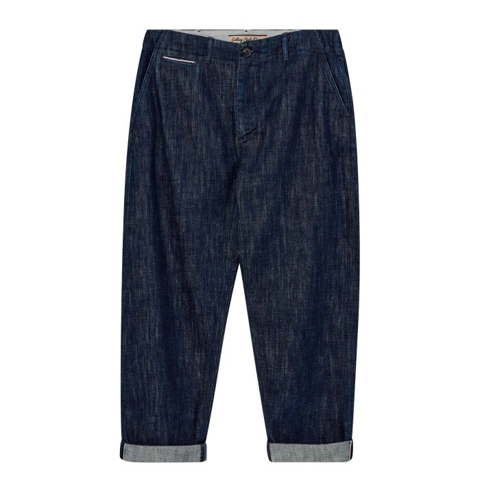 Mos Mosh Gallery - Mos Mosh - Micca selvedge pants | Jeans Dark Blue Denim