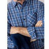 Mos Mosh Gallery - Mos Mosh - David check shirt | Skjorte Indigo Blue Mos Mosh Gallery - Mos Mosh - David check shirt | Skjorte Indigo Blue