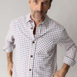 Mos Mosh Gallery - Mos Mosh - David check shirt | Skjorte Ecru