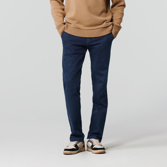 Meyer - Meyer - Bonn pants 4545 18 | Denim Chino Blue