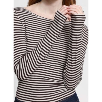 ICHI ( Dame ) - ICHI - IHCELLA | T-SHIRT CHOCOLATE