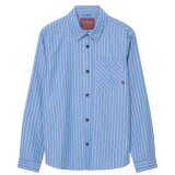 Mos Mosh Gallery - Mos Mosh - David stripe shirt | Skjorte Light Blue Mos Mosh Gallery - Mos Mosh - David stripe shirt | Skjorte Light Blue