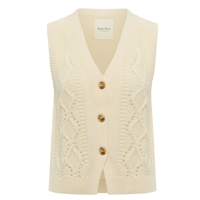 Part Two - PART TWO - CHRISTINPW | VEST WHITE GRAY