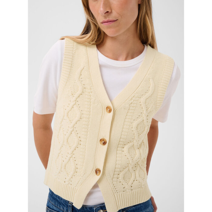 Part Two - PART TWO - CHRISTINPW | VEST WHITE GRAY