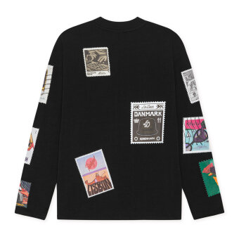 LES DEUX - Les Deux - Stamp LS tee | T-shirt Black