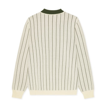 LES DEUX - Les Deux - Signature knit polo | Strik Ivory