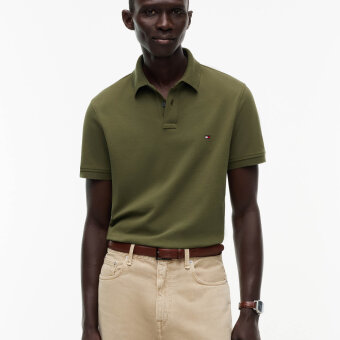 Tommy Hilfiger  - Tommy Hilfiger - 1985 regular | Polo T-shirt Huntsman Green