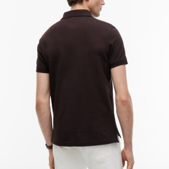 Tommy Hilfiger  - Tommy Hilfiger - 1985 regular | Polo T-shirt Chocolate