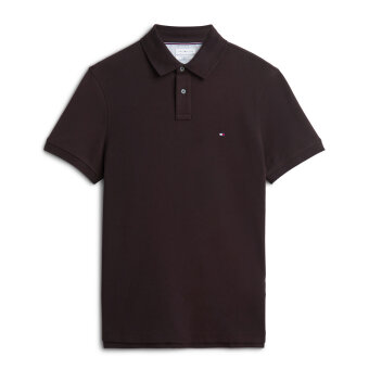 Tommy Hilfiger  - Tommy Hilfiger - 1985 regular | Polo T-shirt Chocolate