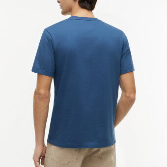 Tommy Hilfiger  - Tommy Hilfiger - Seasonal reg. fit solid tee | T-shirt Aegean Sea