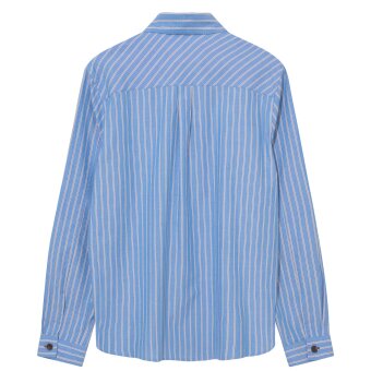 Mos Mosh Gallery - Mos Mosh - David stripe shirt | Skjorte Light Blue