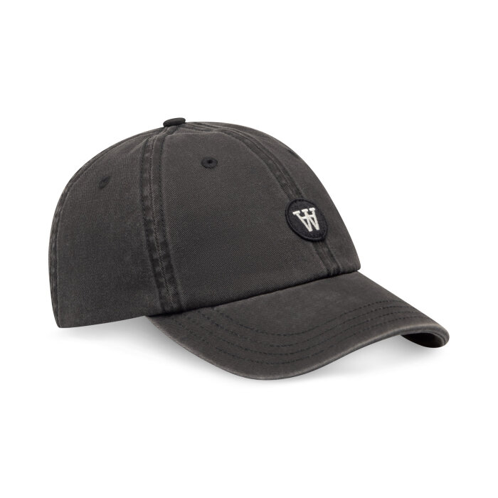 Wood Wood - Aa Patch Cap - Kasket Black til herrer - Onesize