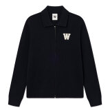 Double A by Wood Wood - Wood Wood - Tay zipper | Cardigan Salute Double A by Wood Wood - Wood Wood - Tay zipper | Cardigan Salute