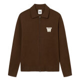 Double A by Wood Wood - Wood Wood - Tay zipper | Cardigan Desert Palm Double A by Wood Wood - Wood Wood - Tay zipper | Cardigan Desert Palm