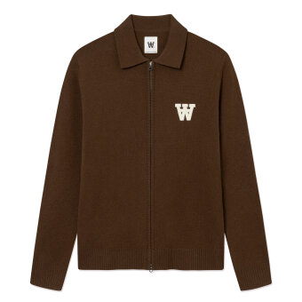 Double A by Wood Wood - Wood Wood - Tay zipper | Cardigan Desert Palm