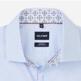Olymp - Olymp - 136624 11 | Luxor Modern fit Skjorte Blue Olymp - Olymp - 136624 11 | Luxor Modern fit Skjorte Blue