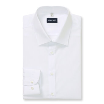 Olymp - Olymp - 609064 00 | Level Five Body Fit Skjorte White