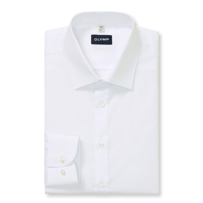 Olymp - Olymp - 609064 00 | Level Five Body Fit Skjorte White