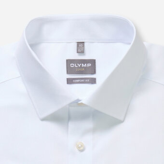 Olymp - Olymp - 025464 00 | Luxor Comfort Fit Skjorte White