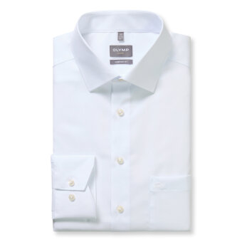 Olymp - Olymp - 025464 00 | Luxor Comfort Fit Skjorte White
