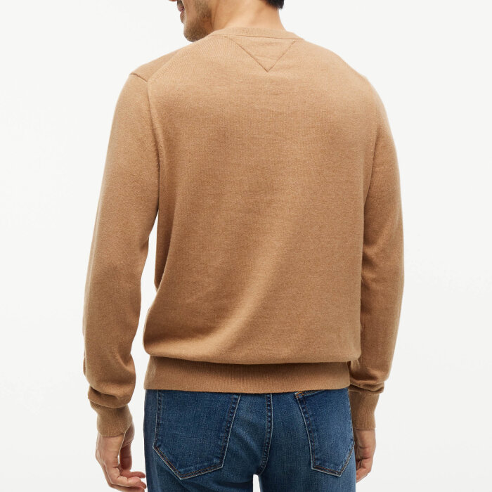 Tommy Hilfiger  - Tommy Hilfiger - Cotton cashmere sweater | Strik Safari Canvas