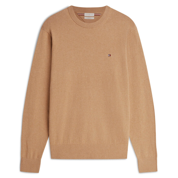 Tommy Hilfiger  - Tommy Hilfiger - Cotton cashmere sweater | Strik Safari Canvas