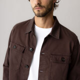Mos Mosh Gallery - Mos Mosh - Matteo soft | Overshirt Black Coffee Mos Mosh Gallery - Mos Mosh - Matteo soft | Overshirt Black Coffee