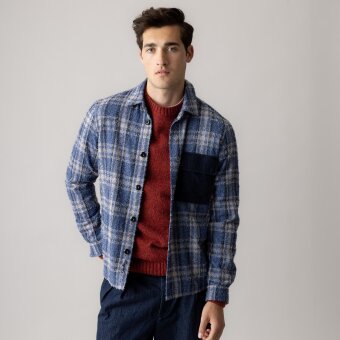 Mos Mosh Gallery - Mos Mosh - Wilson jacket | Overshirt Vintage Indigo