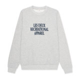 LES DEUX - Les Deux - From Copenhagen sweat | Sweatshirt Snow Melange LES DEUX - Les Deux - From Copenhagen sweat | Sweatshirt Snow Melange